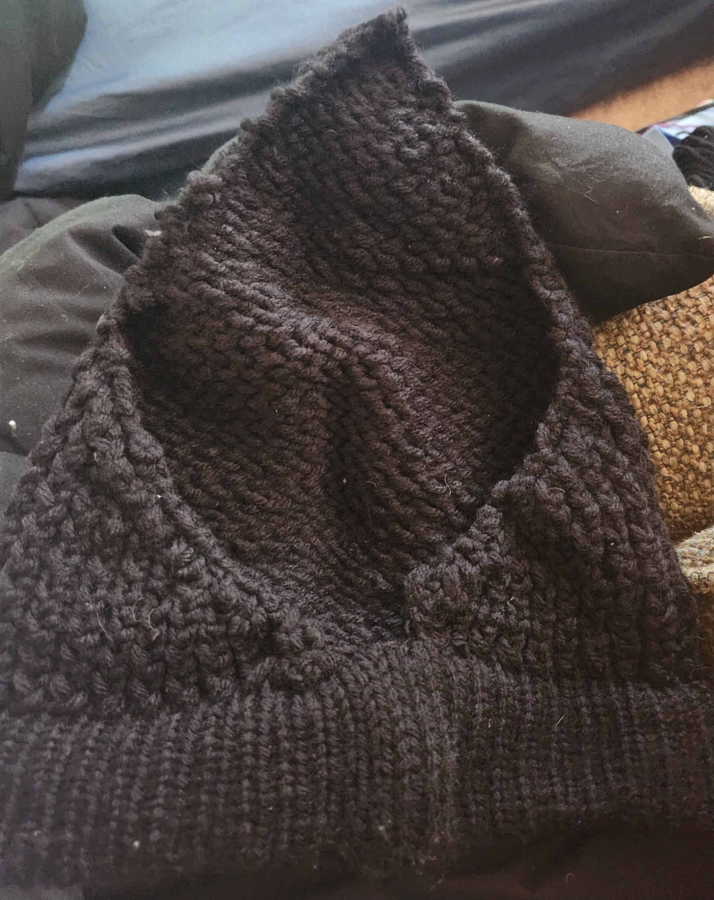 knitted ear warmer/bandana