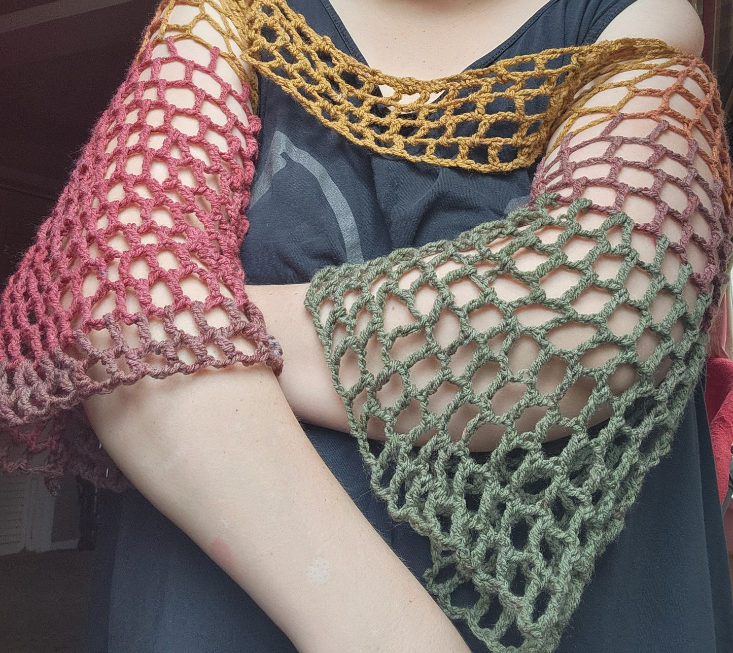 fall fairy bell sleeves shrug