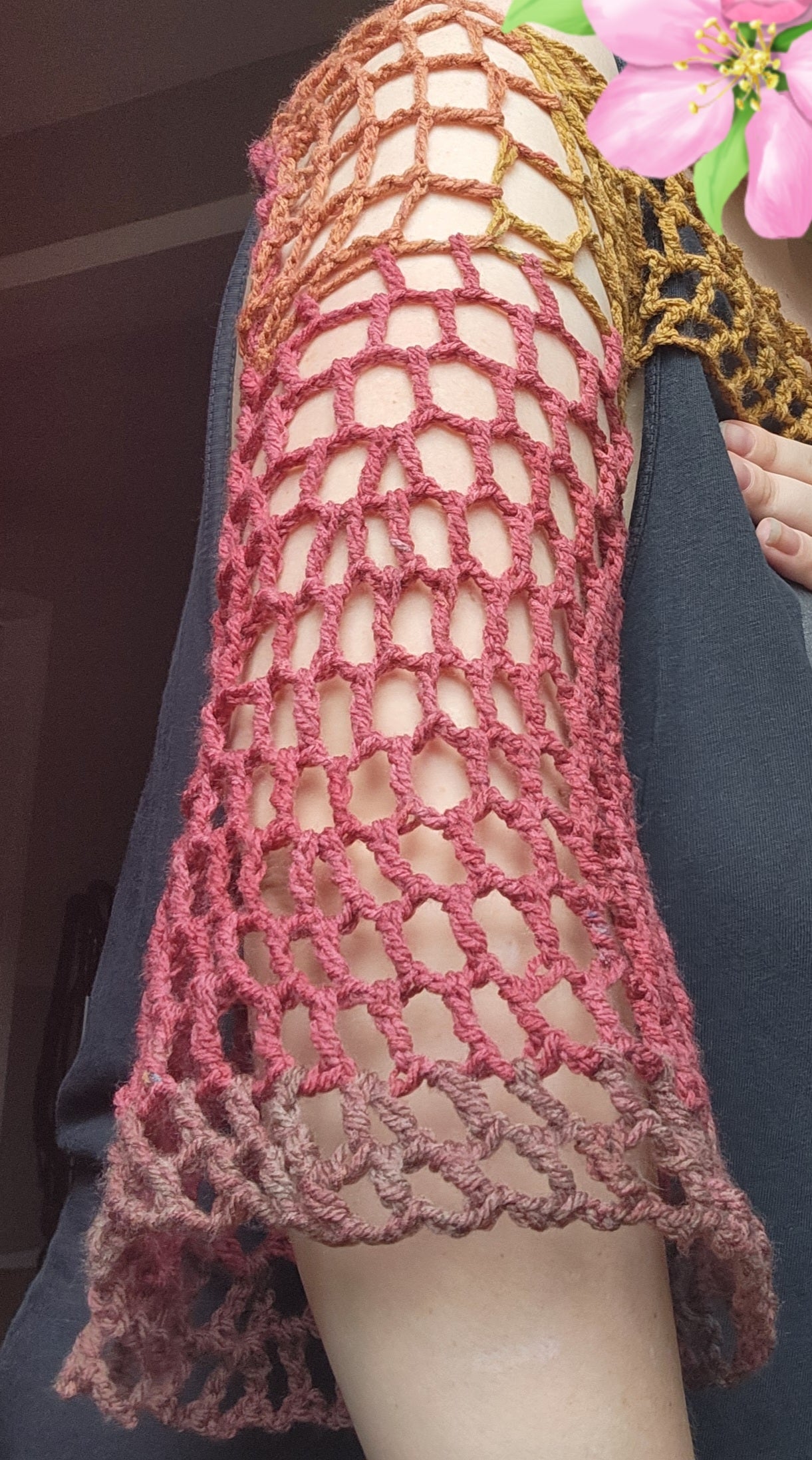 fall fairy bell sleeves shrug